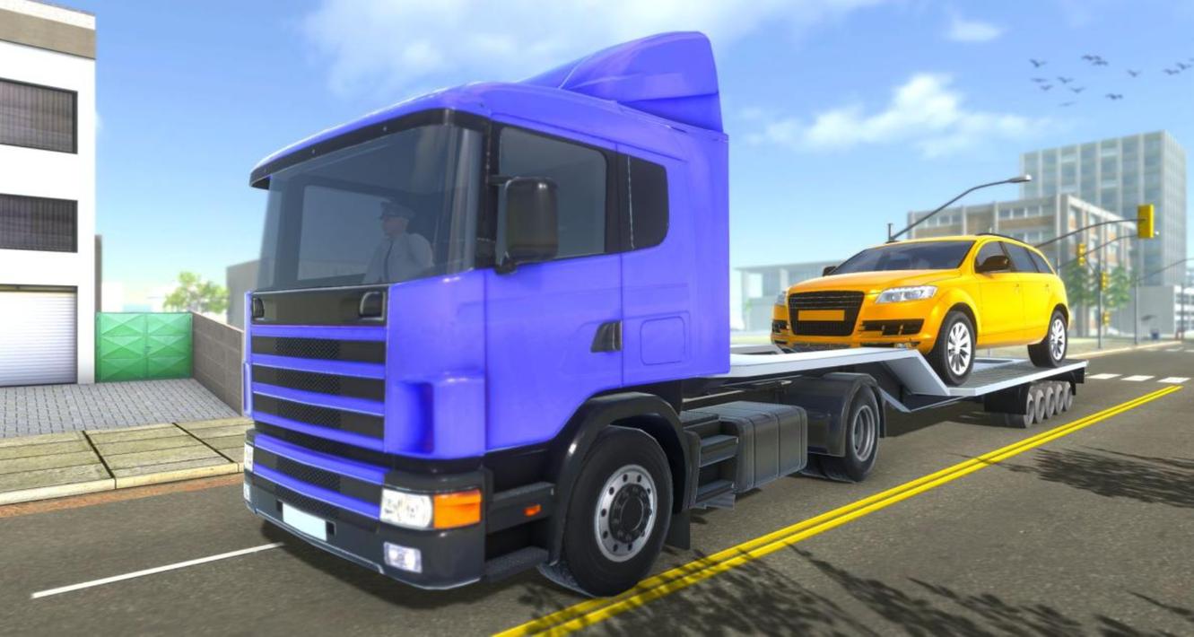 Euro Truck Simulation Games 3D