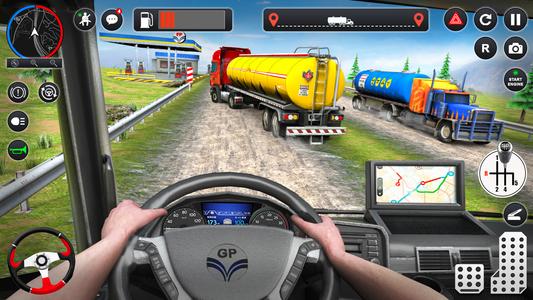 Oil Truck Games: Driving Games