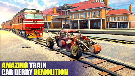 Train Car Crash Derby Game 3D