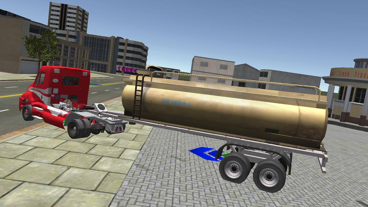 Euro Truck Simulation Games 3D