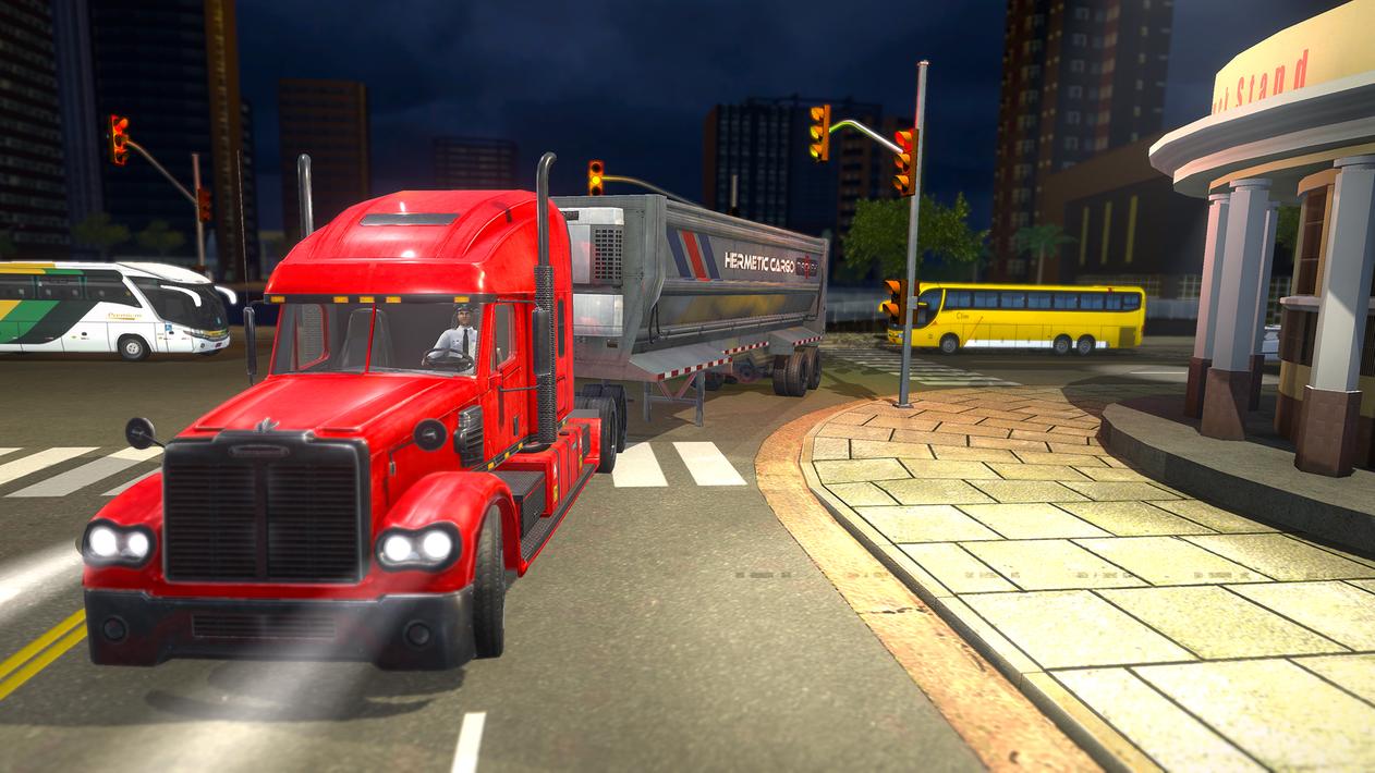 Euro Truck Simulation Games 3D