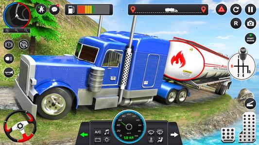 Oil Truck Games: Driving Games