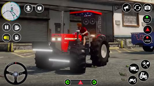 Indian Tractor Farming Games