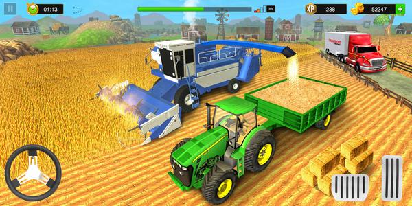 Tractor Farm Simulator Games