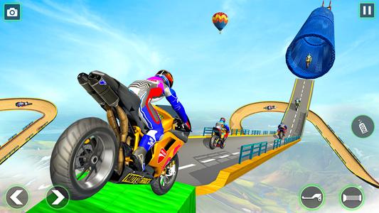 Mega Ramp Stunts Bike Games 3d