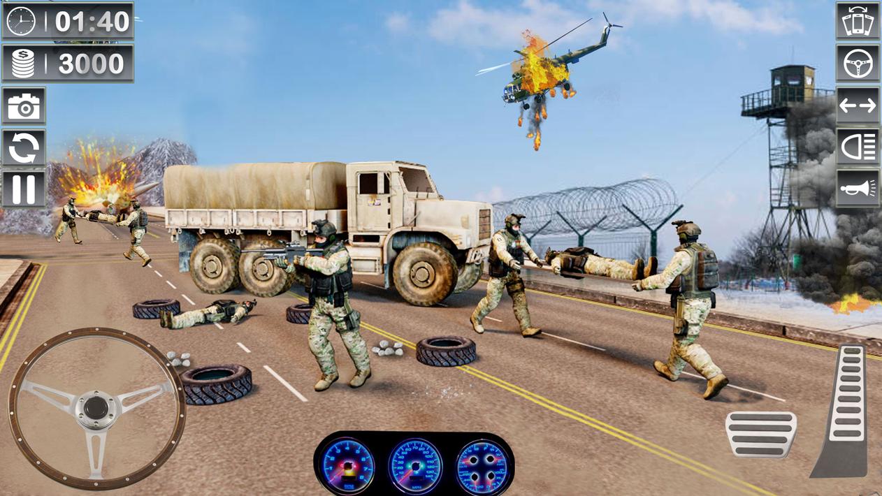 Army Truck Simulator Games