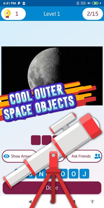 space quiz games