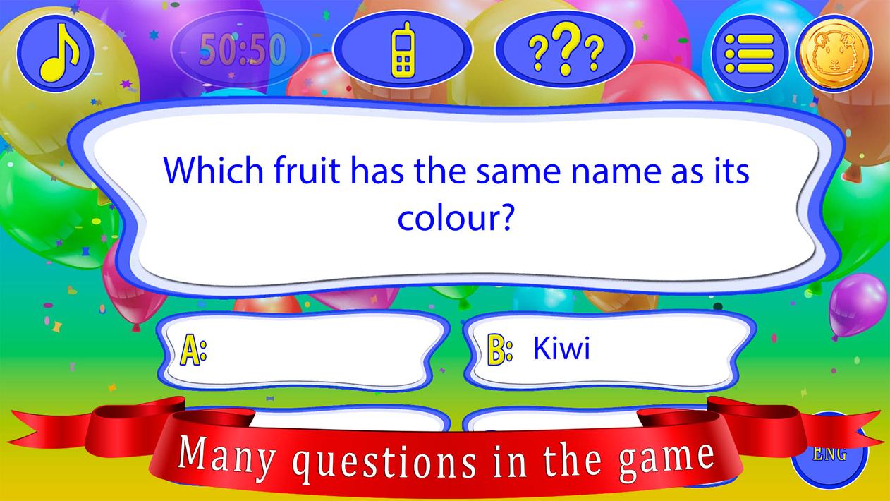 Kids Quiz Games: Millionaire