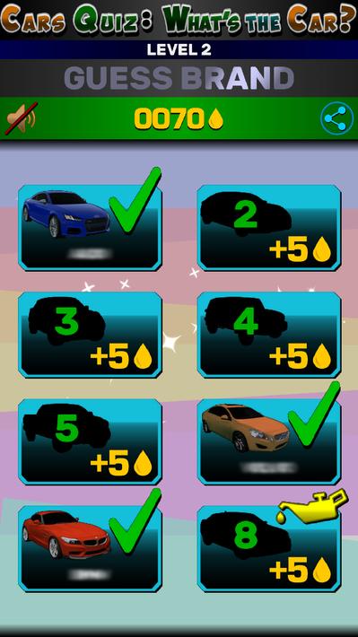 Cars Quiz 3D