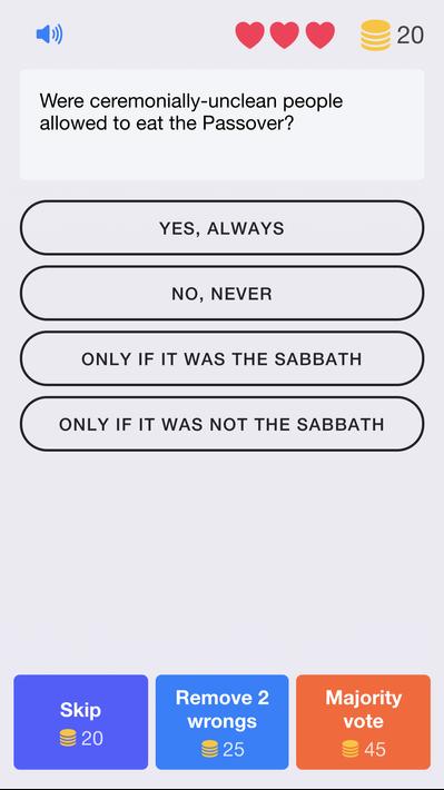 Bible Trivia Quiz