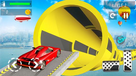 GT Car Stunts Game 3D Master