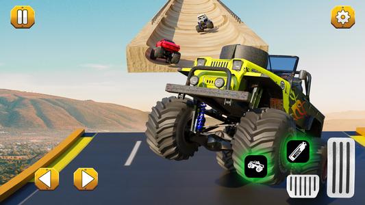 Monster Truck Ramp: Car Games