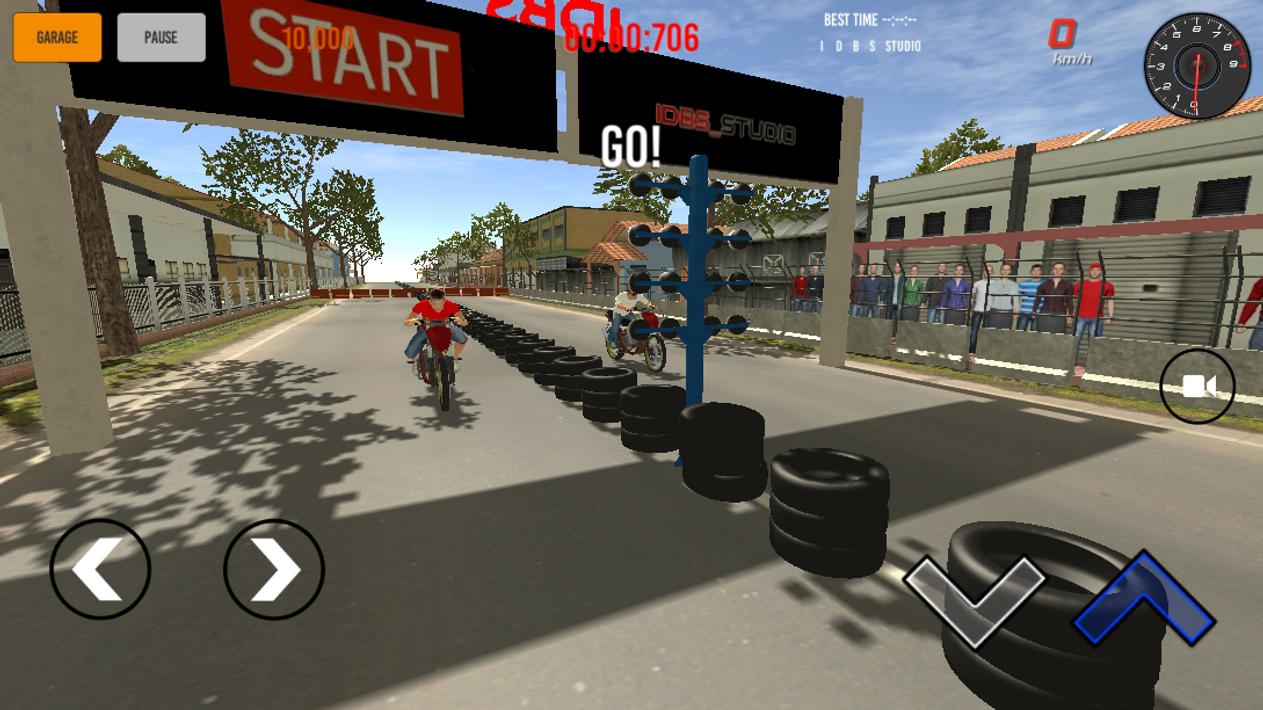 IDBS Drag Bike Simulator