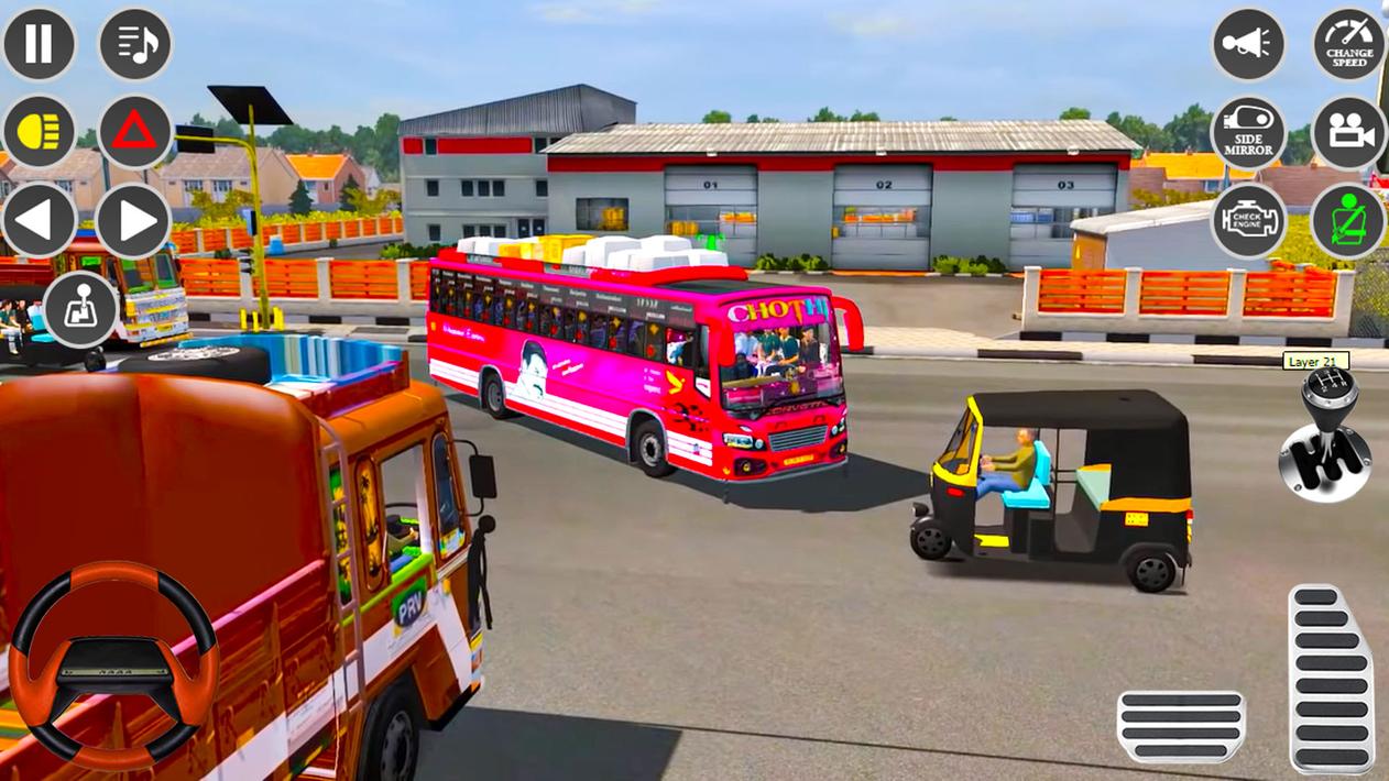 Luxury Coach Bus Driving Game