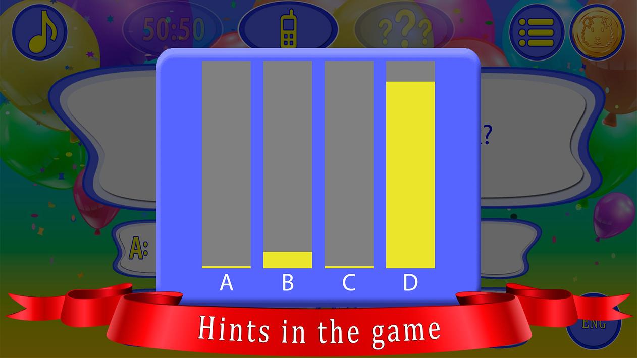 Kids Quiz Games: Millionaire