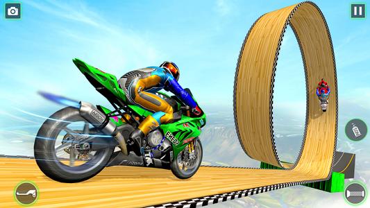 Mega Ramp Stunts Bike Games 3d