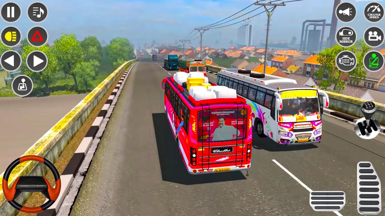 Luxury Coach Bus Driving Game