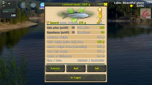 World of Fishers, Fishing game