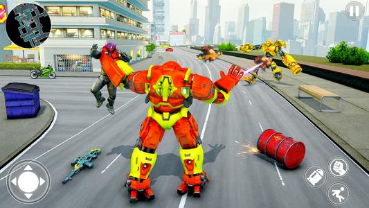 Iron Robot Game : Muscle Hero