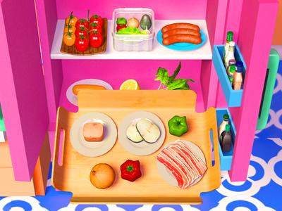 Food Games: Cook Breakfast 3D