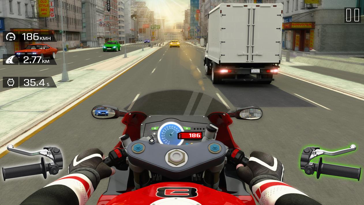 Highway Bike Riding Simulator