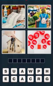 4 Pics 1 Word Quiz Game