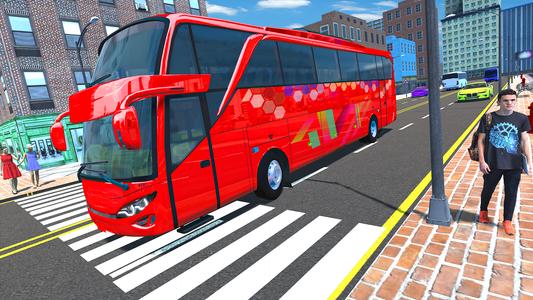 City Traffic Bus Racing Game