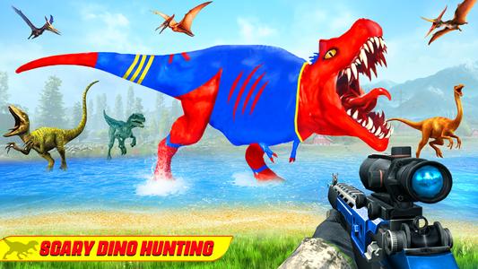 Wild Dino Hunting: Gun Games