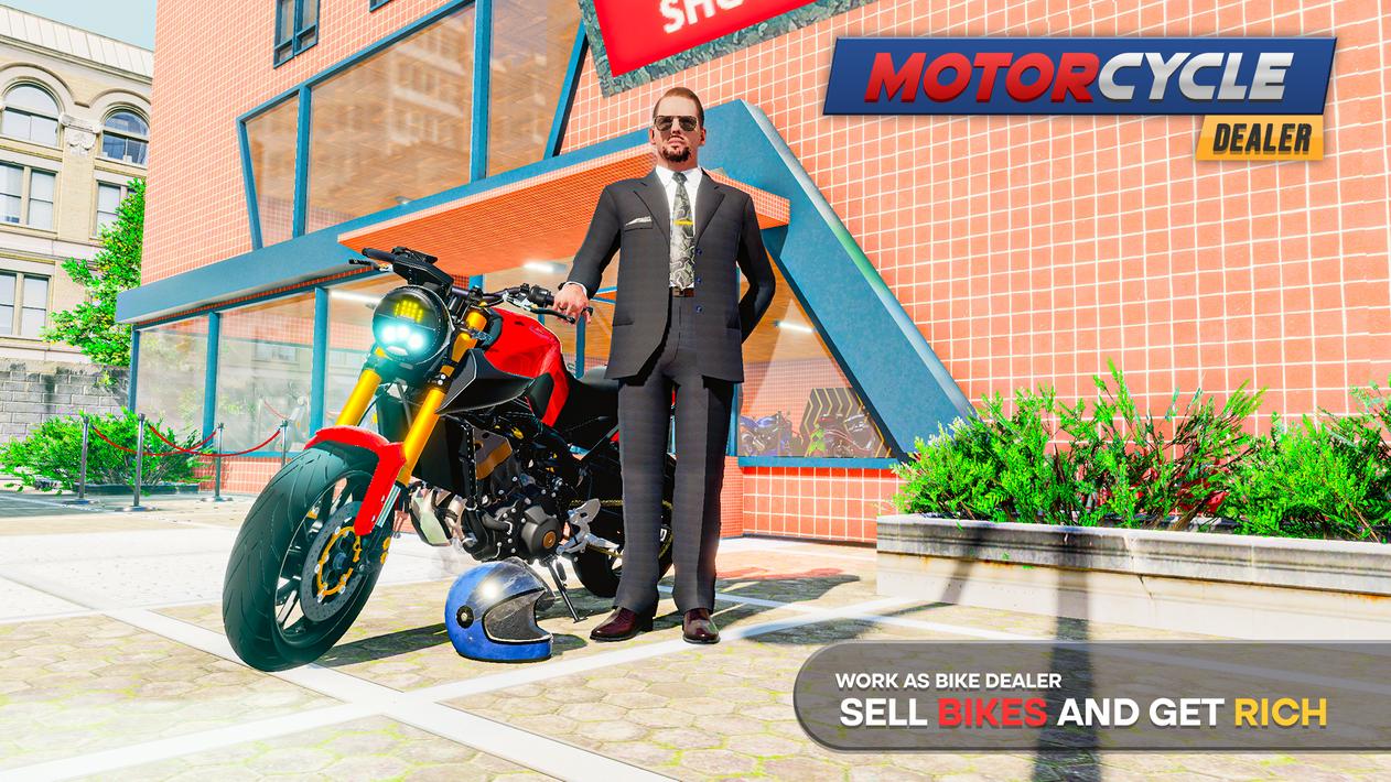 Motorcycle Dealer Bike Games