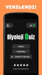 Biyoloji Quiz