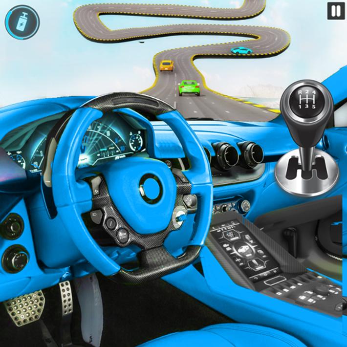 GT Car Stunt Race Master 3D