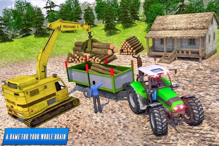 Tractor trolley :Tractor Games