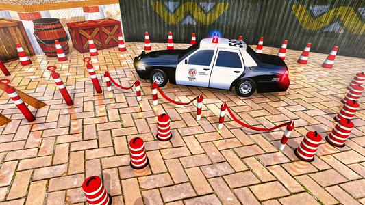 Police Car Parking Game