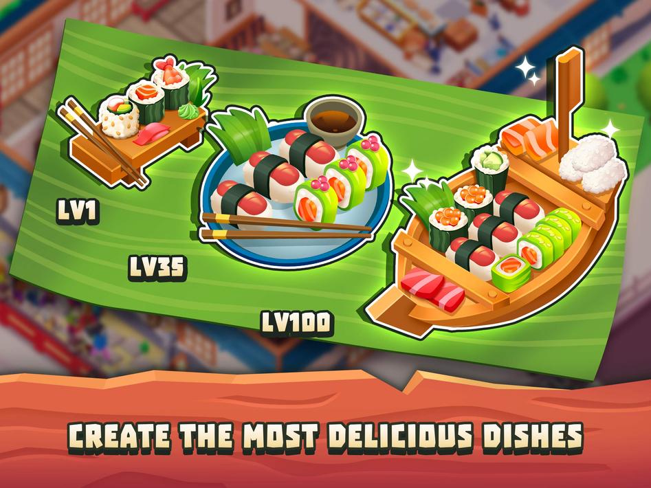 Sushi Empire Tycoon—Idle Game