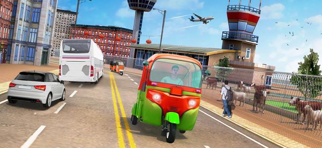 Auto rickshaw driving game 3d