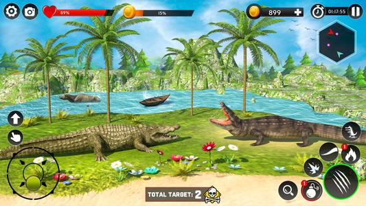 Hungry Animal Crocodile Games