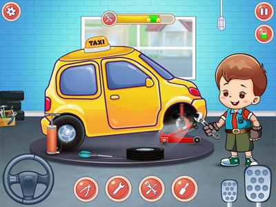 Kids Taxi - Driver Game