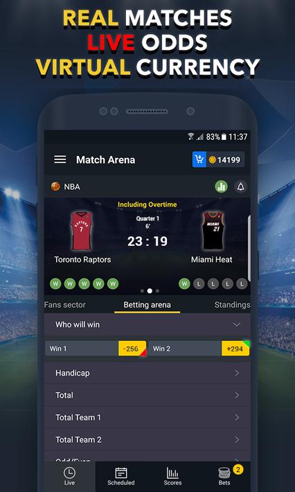 Sports Betting Game - BETUP