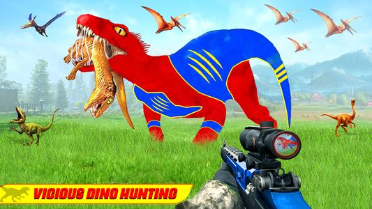 Wild Dino Hunting: Gun Games