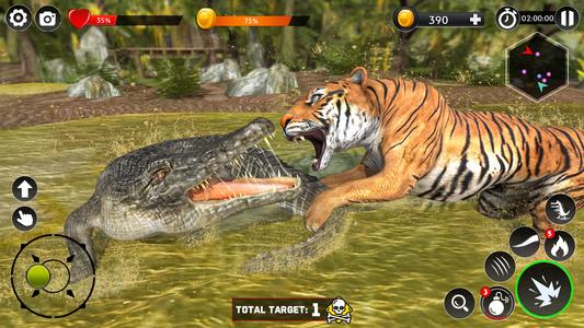 Hungry Animal Crocodile Games