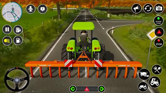 Indian Tractor Farming Games