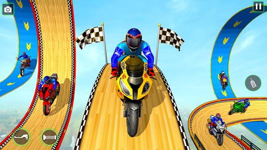 Mega Ramp Stunts Bike Games 3d