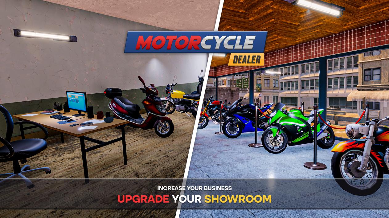 Motorcycle Dealer Bike Games