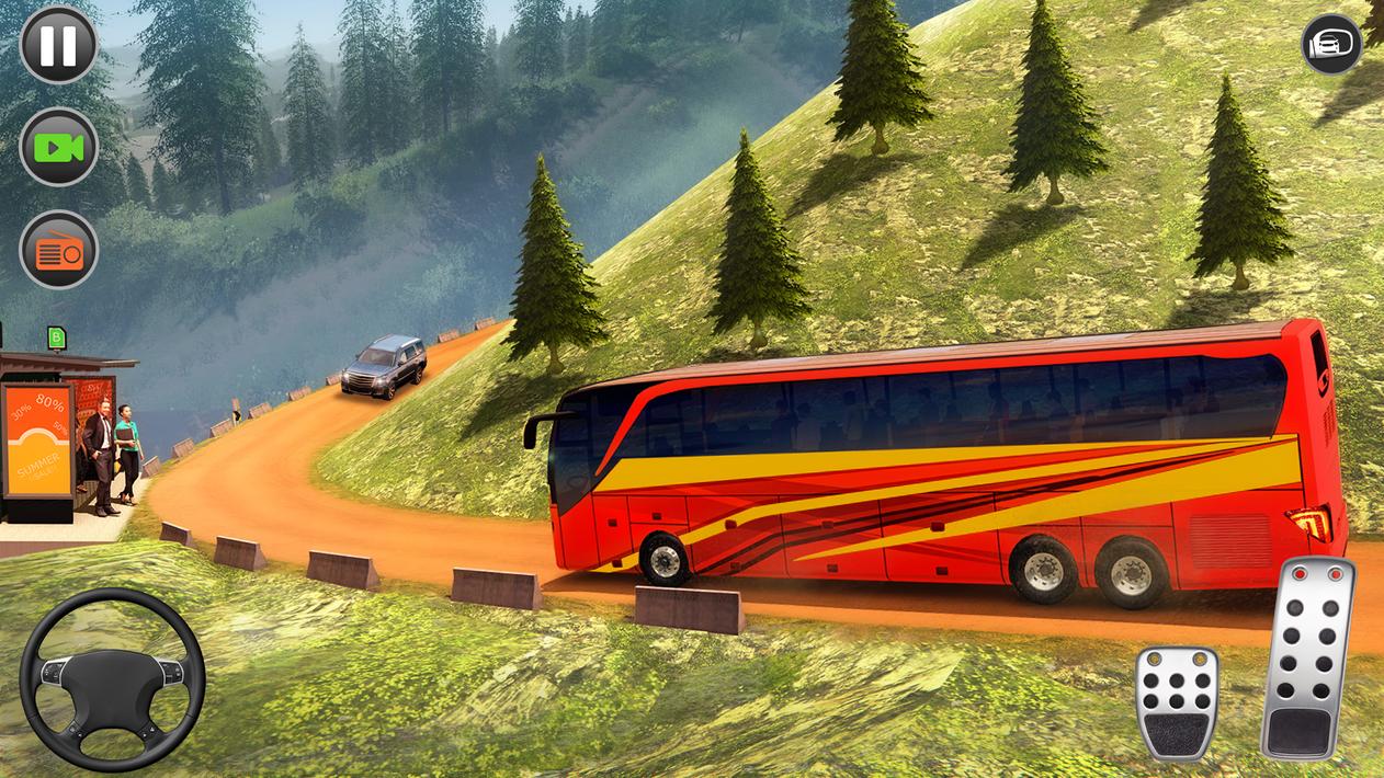 Parking Bus Driving School Sim