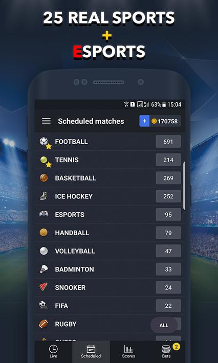 Sports Betting Game - BETUP