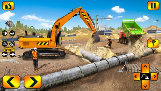 Sand Excavator Simulator Games