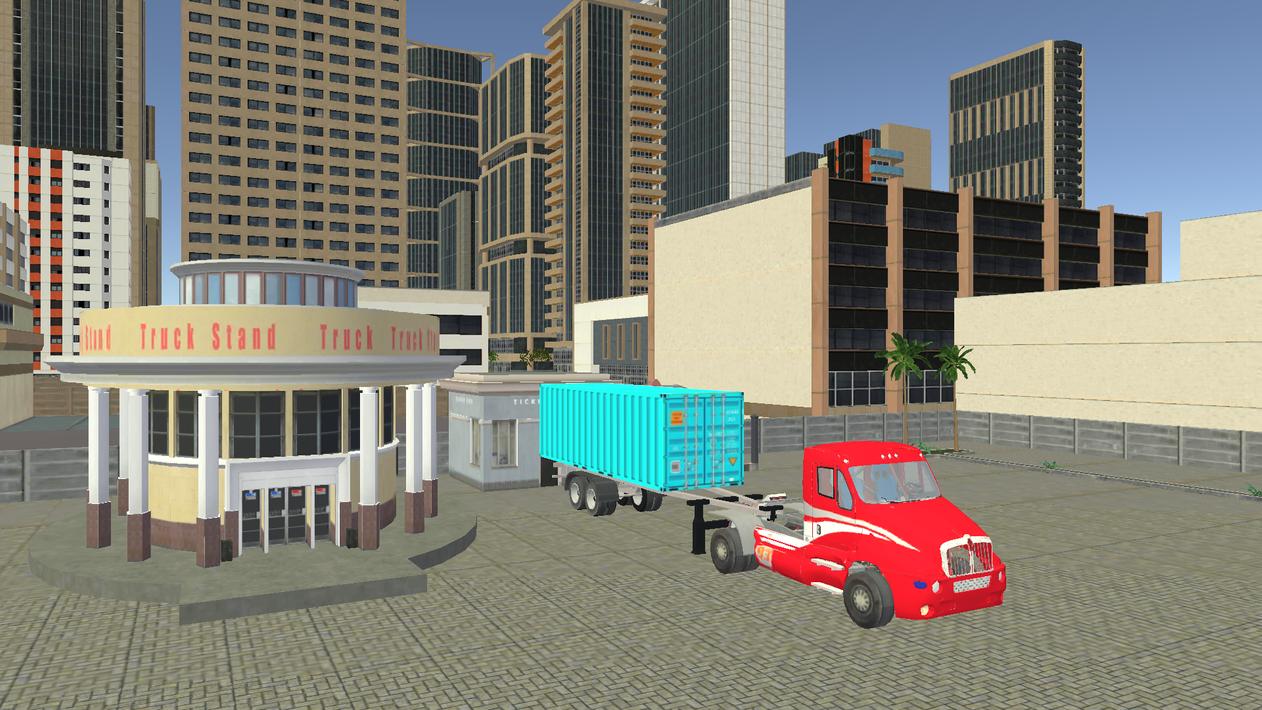 Euro Truck Simulation Games 3D