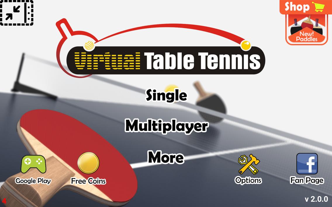 Virtual Table Tennis