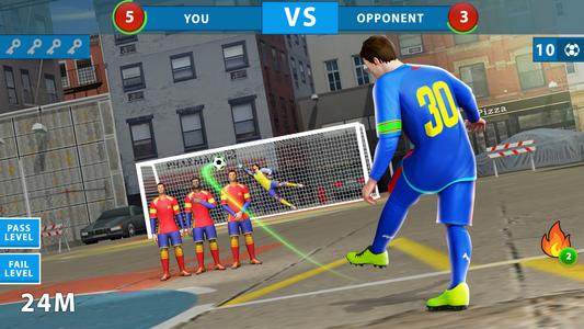 Street Soccer Kick Games