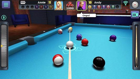 3D Pool Ball